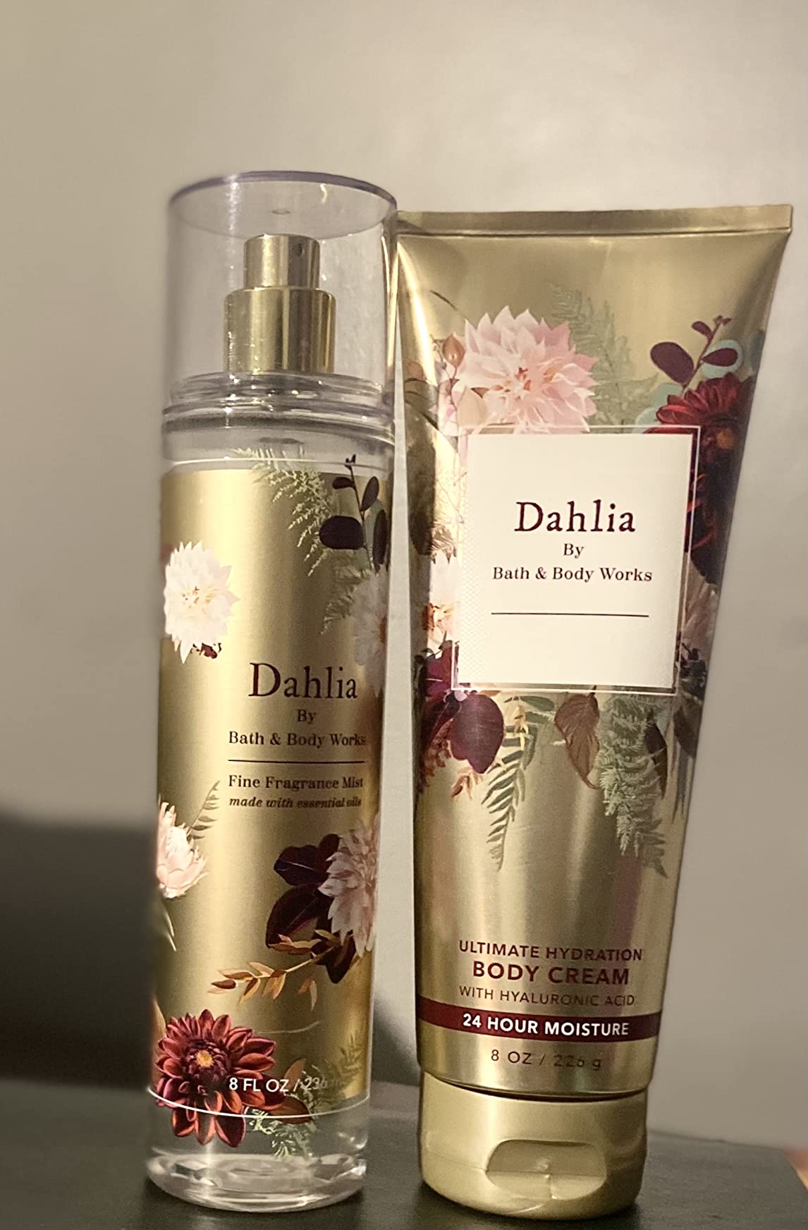 Bath & Body Works Dahlia - Ultra Shea Body Cream and Fine Fragrance Mist - Fall 2020 - Bath and Body Works