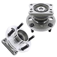 Vista 31 de Detroit Axle - Kit de cubo de rodamiento de rueda delantera FWD 2 piezas para Hyundai 2012-2017 Accent, cojinete de rueda de montaje de cubo