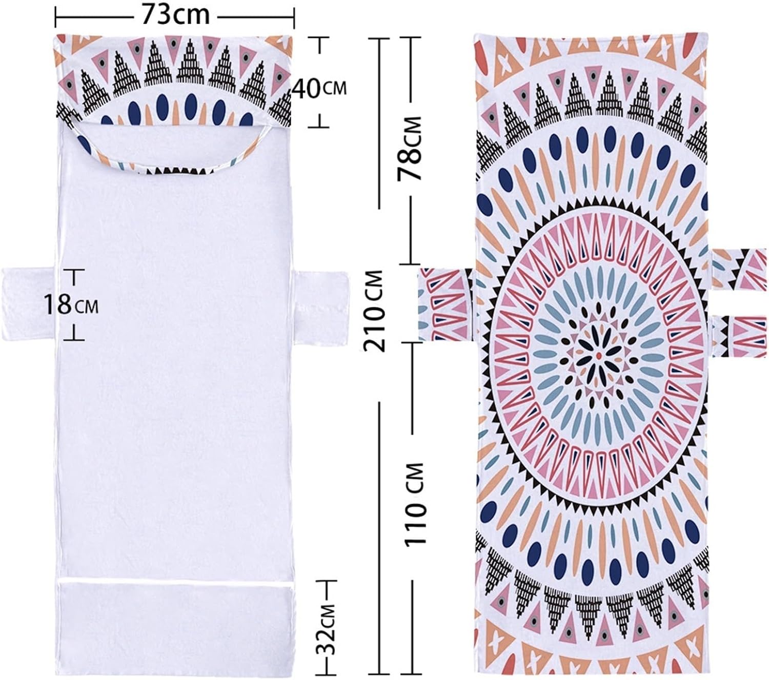 2pcs Lounge Chair Towel,Beach Chair Cover With Side Pockets Thick And Quick Dry Chaise Lounge Chair Towel Cover For Sun Lounger Pool Sunbathing Garden Beach Hotel No Sliding,lounge Chair Covers For Ou