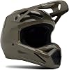 Fox Racing V1 Solid Helmet, Mips Technology, Ventilated, Removable Liner, True-to-Size Fit, Protection for MX & Off-Road, Ash, Size: XL