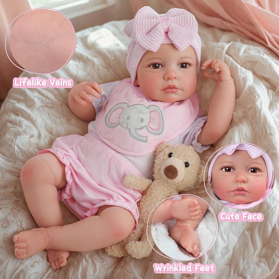 Amazon | BABESIDE 本物そっくりのリボーンベビードール - 20