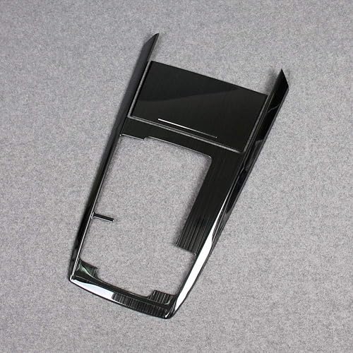 Miniatura 2 de Beautost Compatible con Mazda CX-30 CX30 2020 2021 2022 2023 2024 2025 Cubierta de panel multimedia de acero inoxidable (negro) Negro -,Fibra