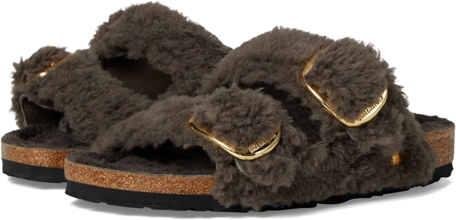 Birkenstock Women's Arizona Big Buckle Teddy Sandals