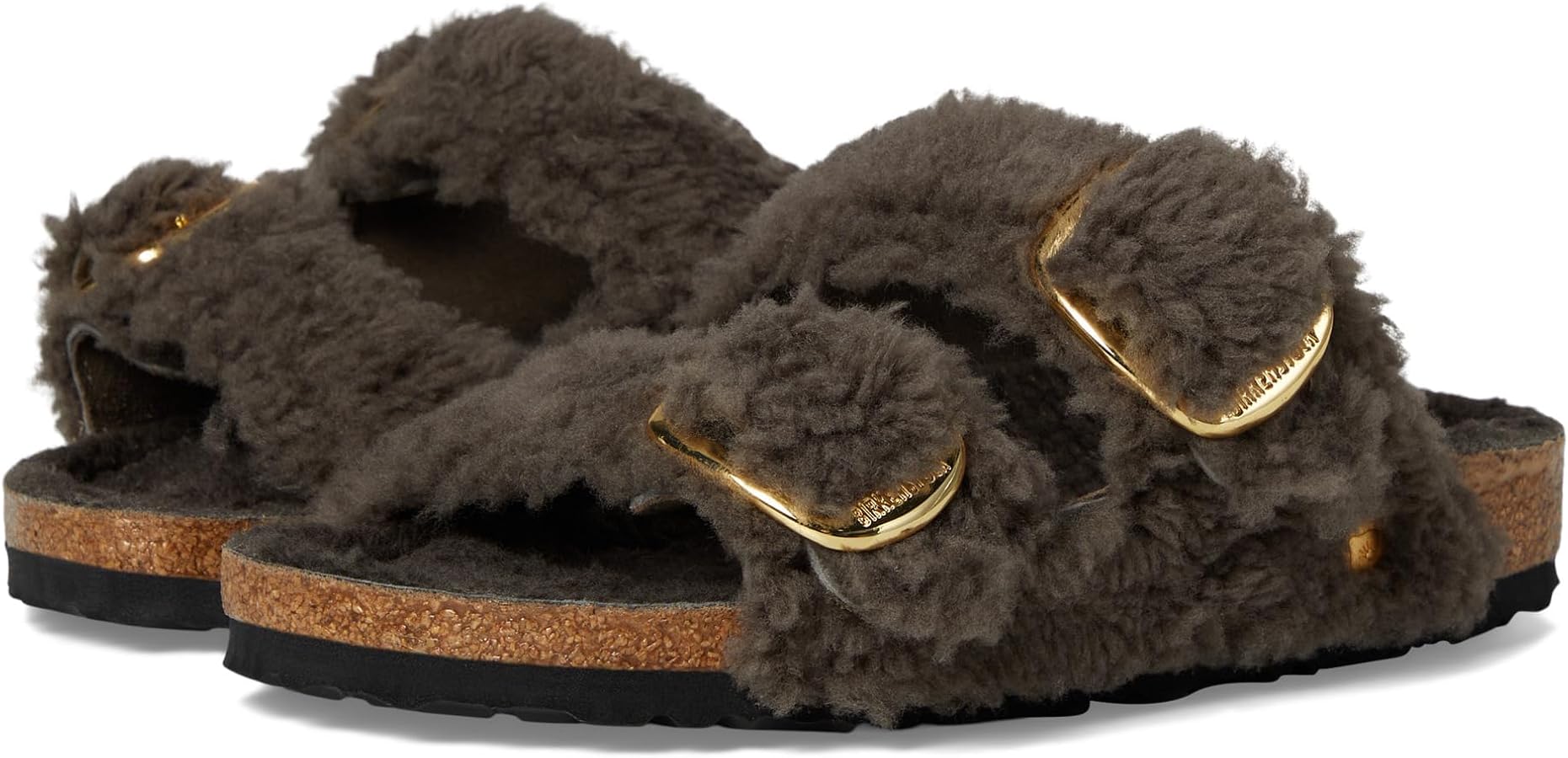 Amazon.com | Birkenstock Women's Arizona Big Buckle Teddy Sandals