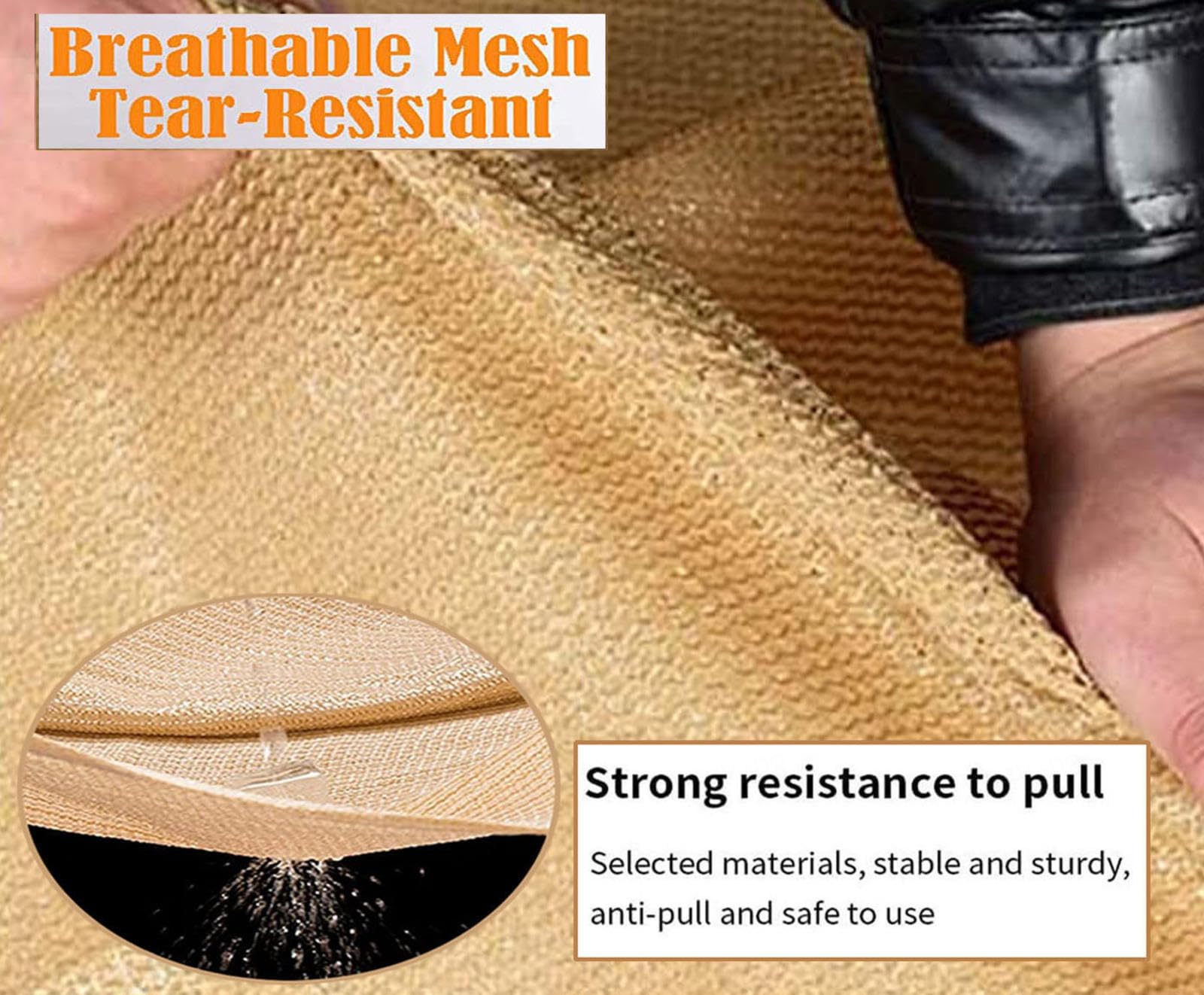 Rete Ombreggiante Beige 90% 4x12m - Telo UV Per Giardino, Serra E Piscina - Foto 10