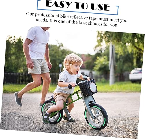 Miniatura 3 de Bicicletas Bicicletas Pegatinas Niños Bicicleta Cinta Reflectante Ciclo Ciclo Pegatinas Fluorescentes Adhesivos para Bicicletas Práctica Cinta