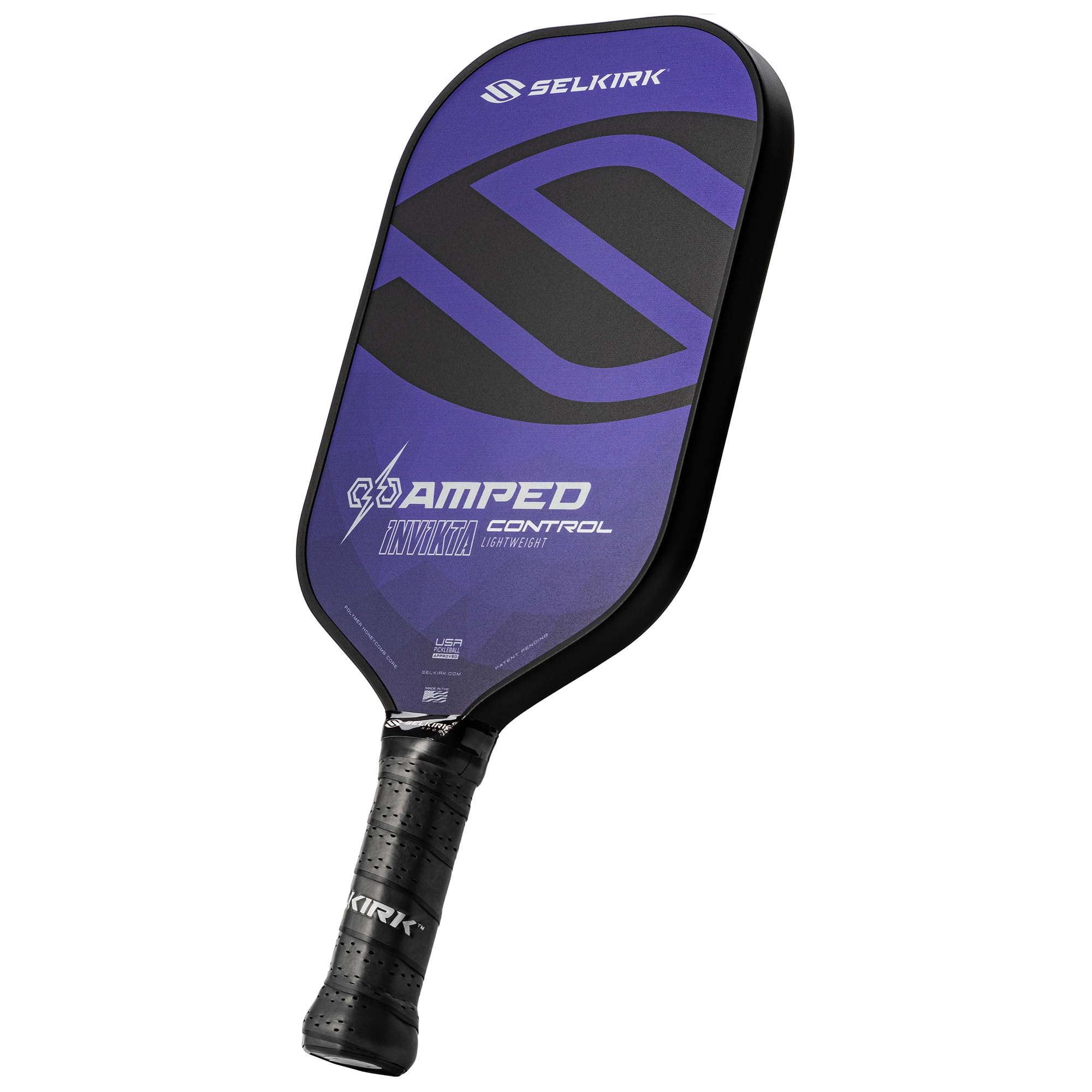 Selkirk Sport Amped Pickleball Paddles | Assembled in The USA | Amped Control or Amped Pro Fiberglass Pickleball Paddle | Unrivaled Precision &