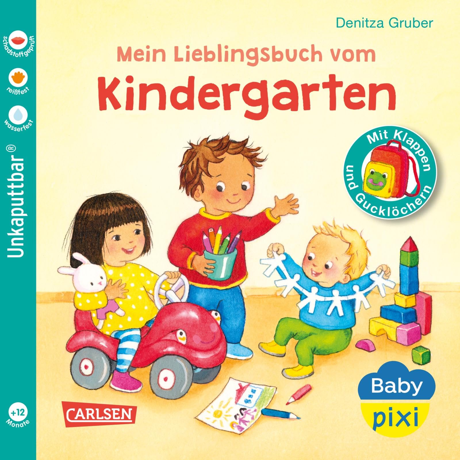 Baby Pixi – Mein Lieblingsbuch vom Kindergarten – Produktbeschreibung