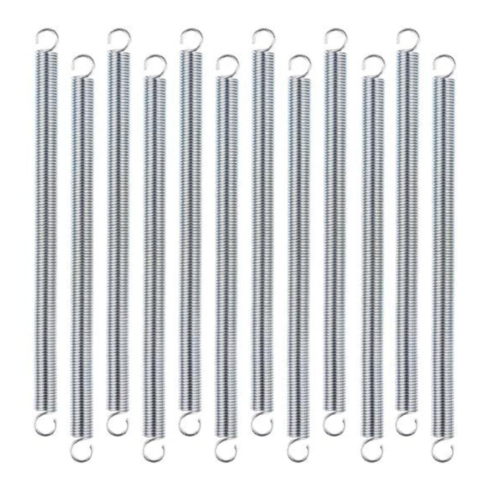 Woideklu 12Pcs Extension Spring Hook Ends for Industrial Door Construction