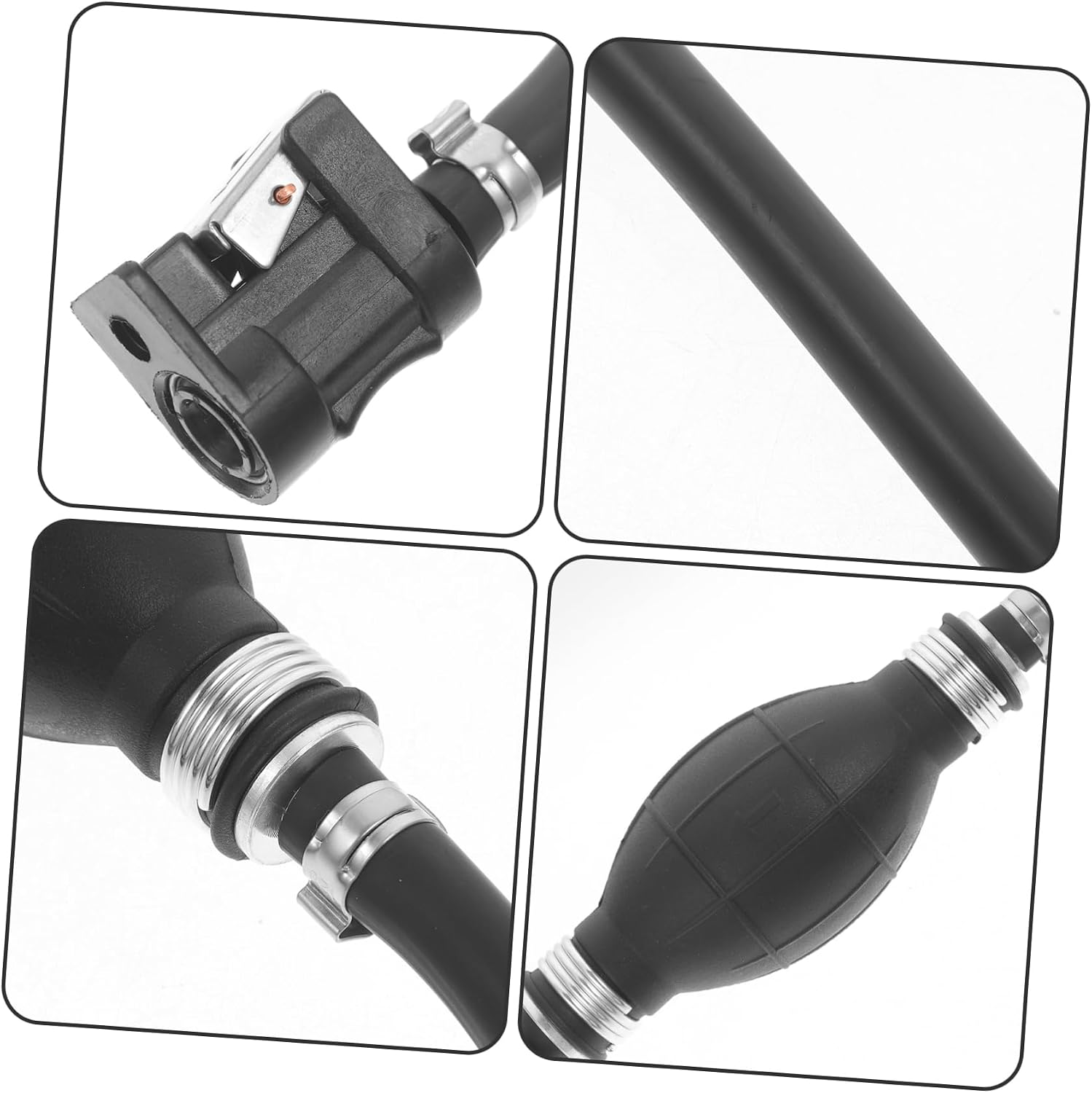 Oil Transfer Hose Pump Manual Fuel Pump Accessory Lightweight Design for Easy Liquid Transfer Versatile for Oil Water and More