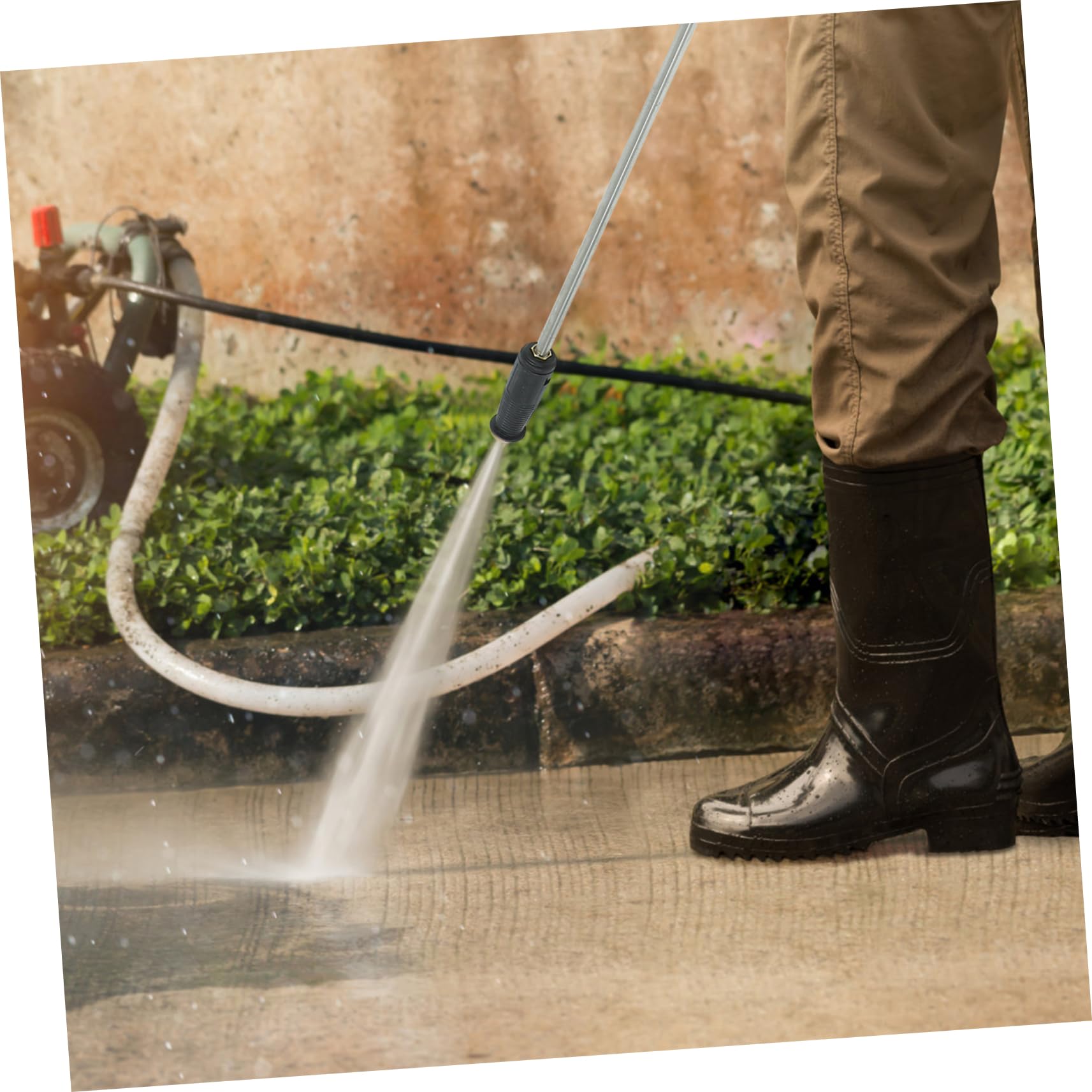 Hidrolavadoras Accesorios Riego Pulverizador Agua Presión Mango Cómodo Compatible Hidrolimpiadoras