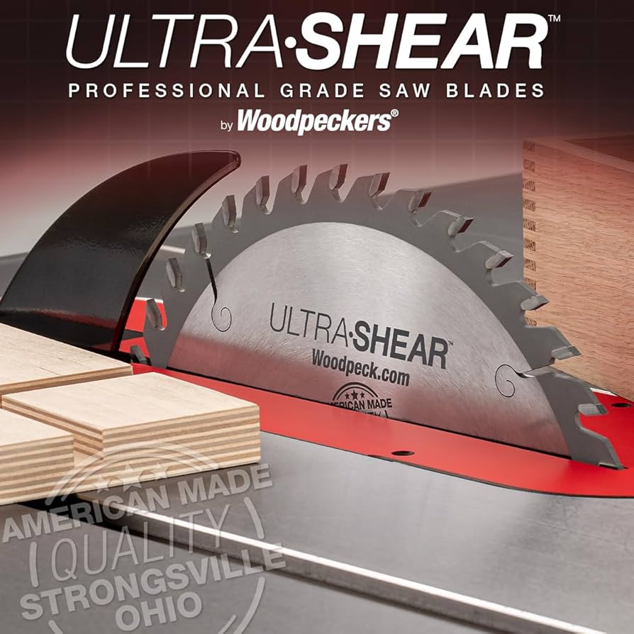 Ultra-Shear 10 Inch Flat-Top Grooving Table Saw Blade