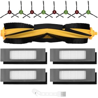 Pack of 14 Accessories for Ecovacs Deebot N8 / T9 / N10+ / T8 / OZMO 950/920