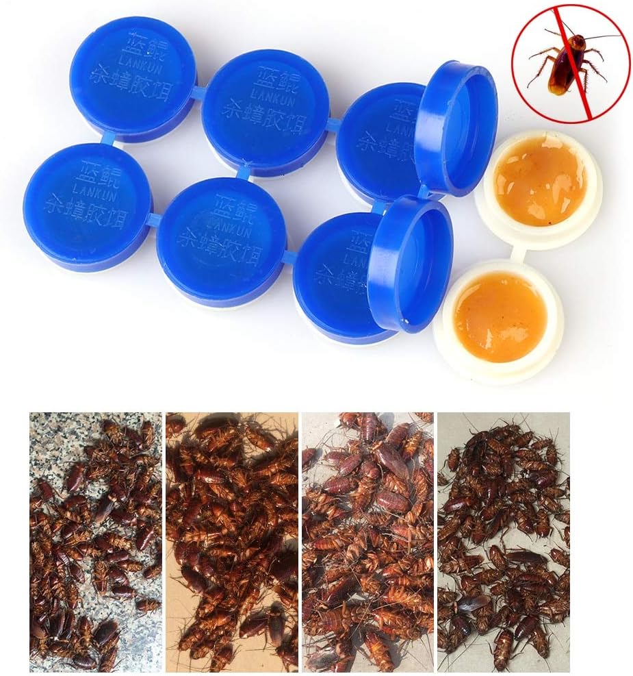 Baits & Lures - 1set Powerful Chaep Cockroach Killer Simple Effective Anti Gel Cockroaches Repellent Pest Control - Baits Saltwater Lures Swim Baits Lures Cockroach Poison Repel Lamp Acne Ant
