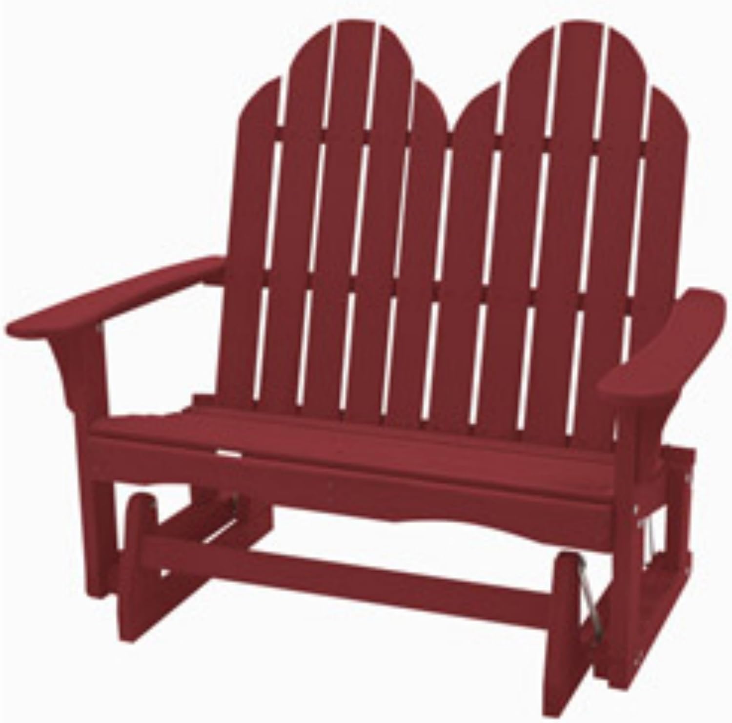 Great American Woodies Cottage Classic Adirondack Glider Patio, Lawn & Garden