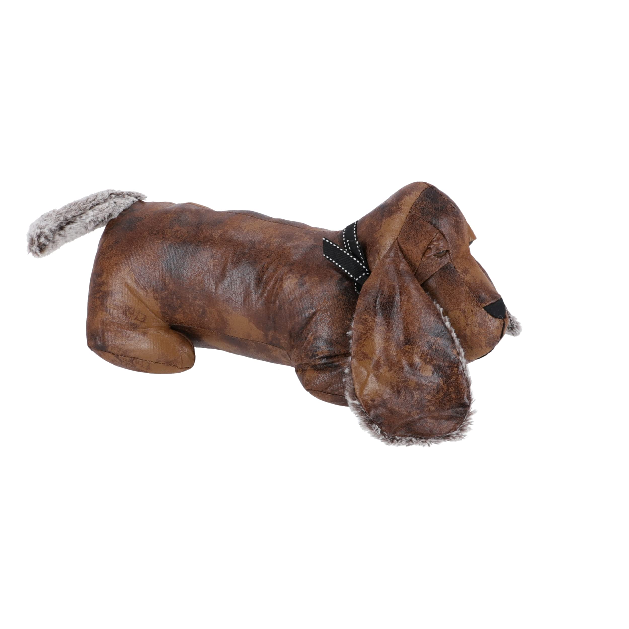 Fermaporta in ecopelle cane bassotto