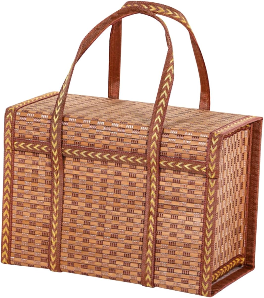 VOSAREA Egg Storage Basket Outdoor present Packaging Basket for Daily Use Organizing and Tabletop Storage Versatile and Design for Eggs and Treats