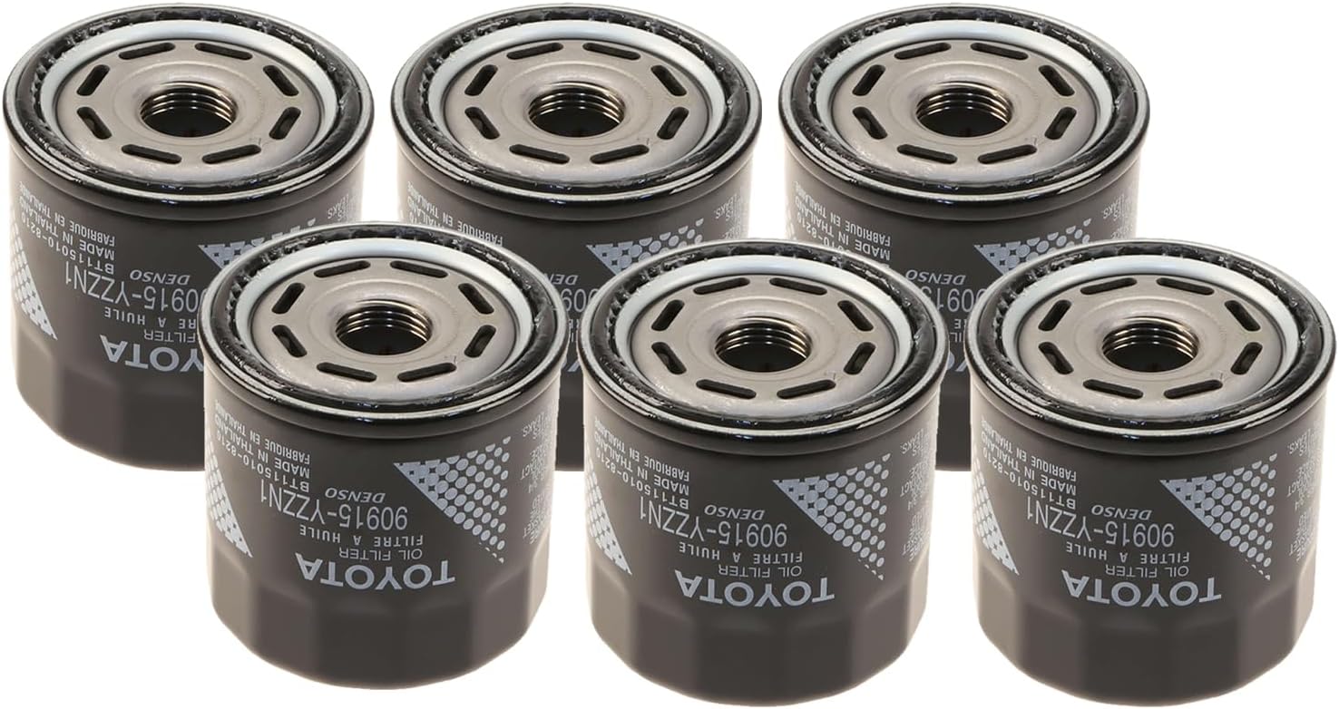 Genuine OEM Set of 6 Engine Oil Filters For Avalon Camry Corolla Prius RAV4
