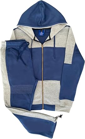 Royal Threads Mens Fleece Suit Biker stitch Outfit
