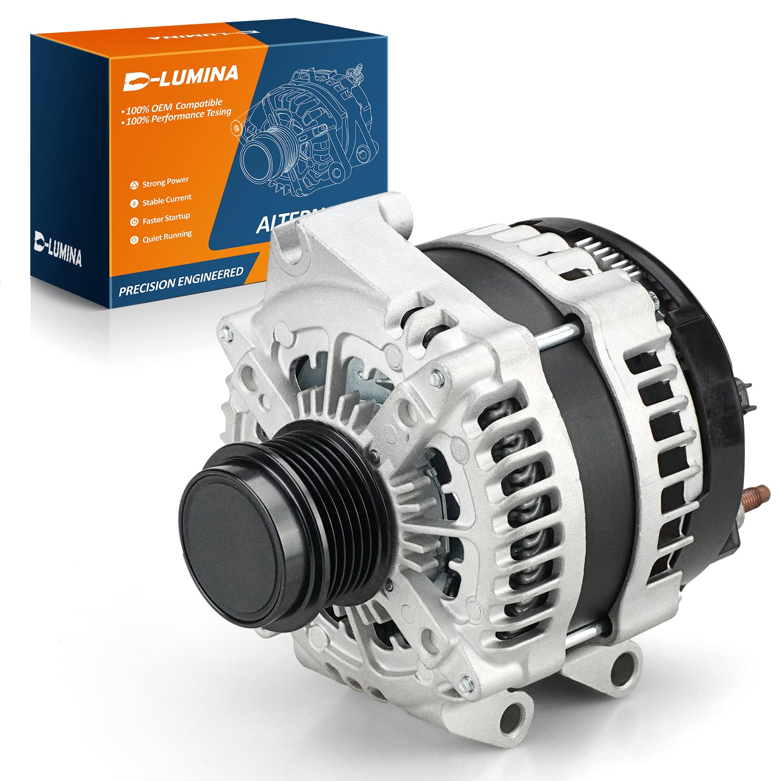 56029733AB 220A Alternator for Chrysler Pacifica Voyager Ram ProMaster 3.6L | Fits Pacifica 2017-2020, Voyager 2020 and ProMaster 1500/2500/3500 2022-2023; Replaces 42186 4210007191