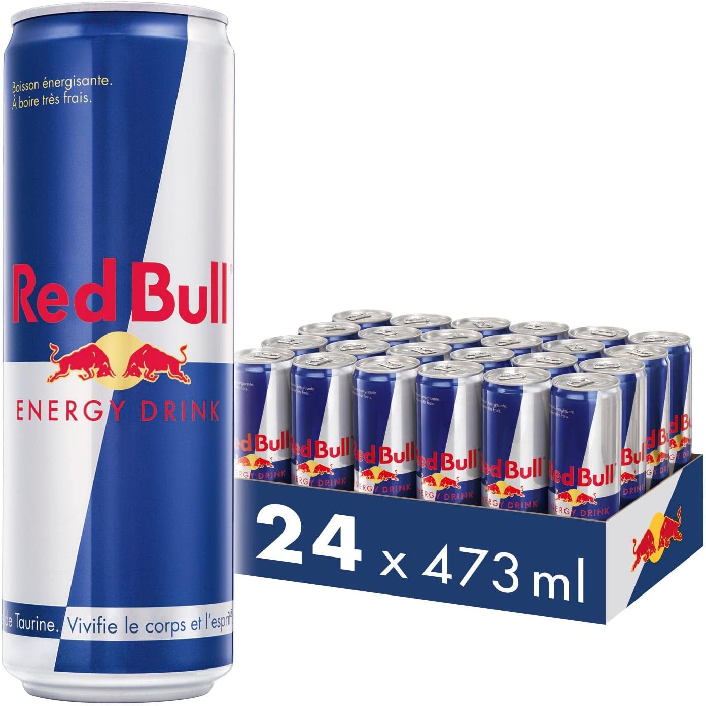 Red Bull, Boisson Energisante, 473ml (24 unités) : Amazon.fr: Epicerie