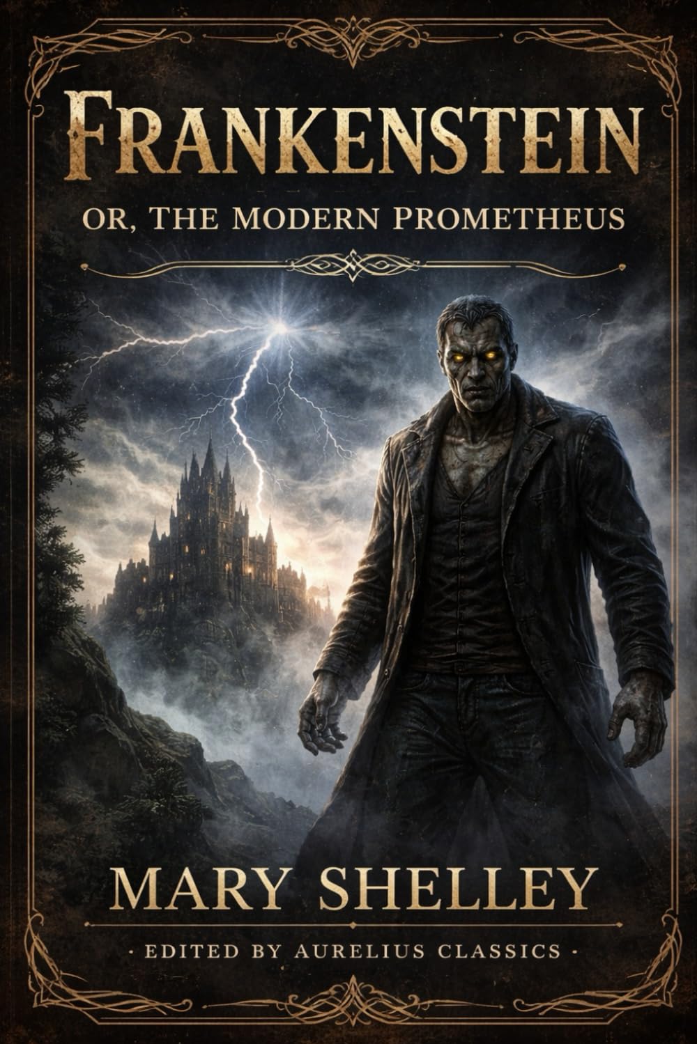 Frankenstein; Or, The Modern Prometheus: Classic Gothic Horror Novel of Ambition, Creation, and Dark Consequences