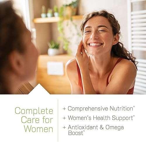 Miniatura 3 de Irwin Naturals Women's Living Green Liquid Gel Multi Vitamina – 70 nutrientes esenciales, vitaminas, mezcla de alimentos integrales, apoyo