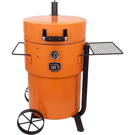 Amazon Com Oklahoma Joe S 19202100 Bronco Pro Drum Smoker Orange Everything Else