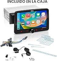 Vista 6 de BOSS Audio Systems BVCP9700A-FL Estéreo de automóvil DIN inalámbrico Apple CarPlay, Android Auto, pantalla táctil de 7 pulgadas, Bluetooth, receptor