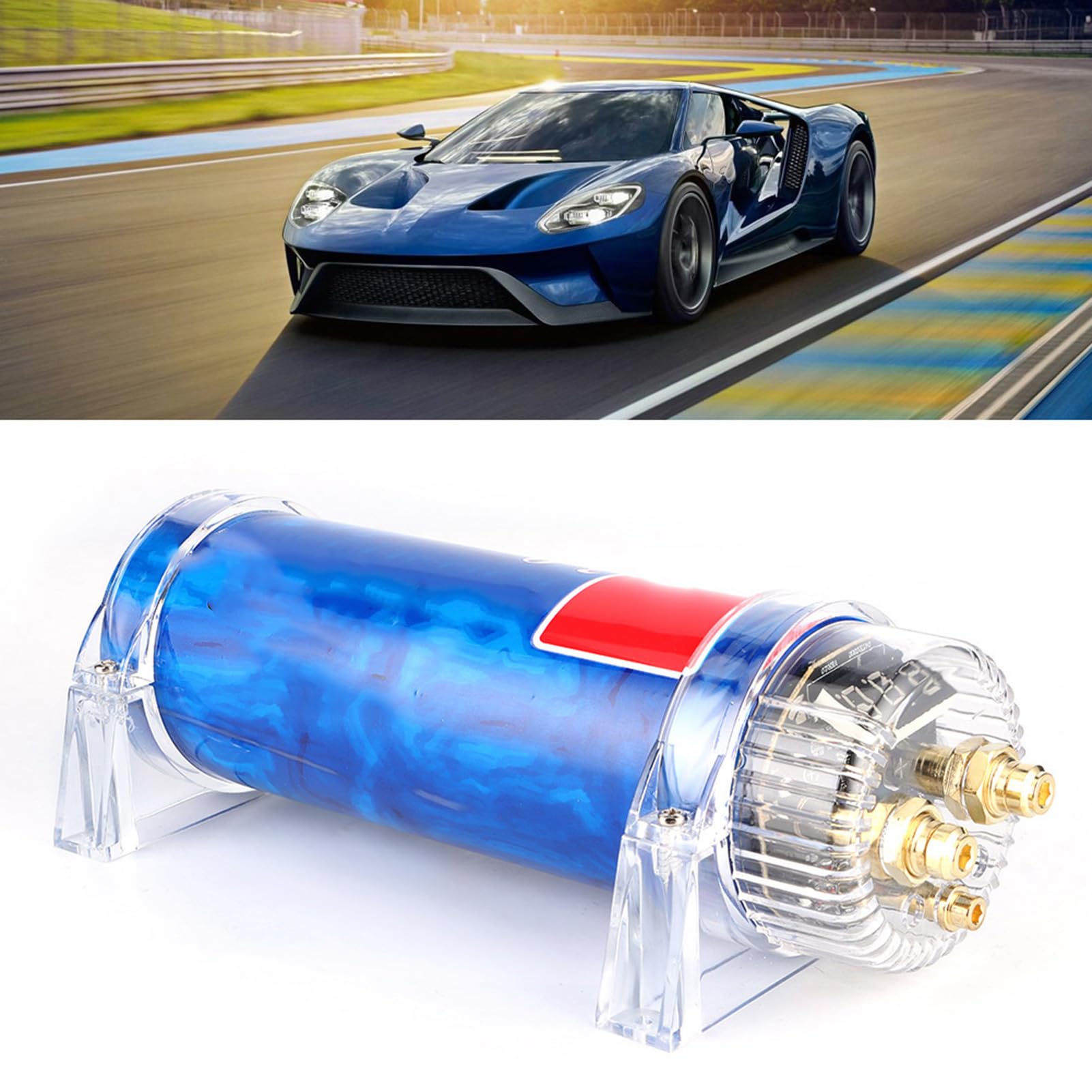 Kondensator Car Audio, Kondensatory z Cyfrowym Wyświetlaczem Kondensator ze Stopu Aluminium do Części Samochodowych