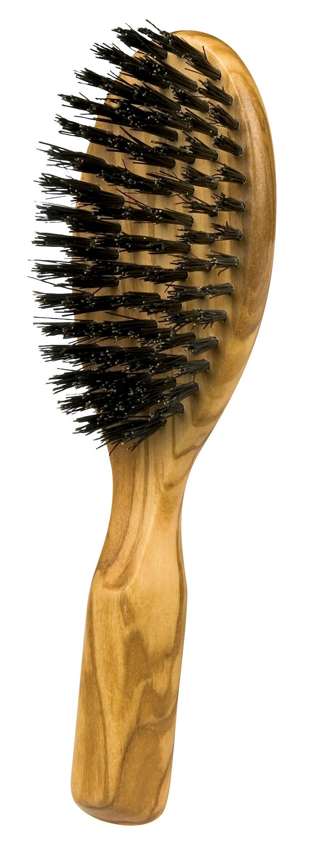 Burstenhaus Redecker - Spazzola per capelli da tasca in legno d'ulivo - 721207