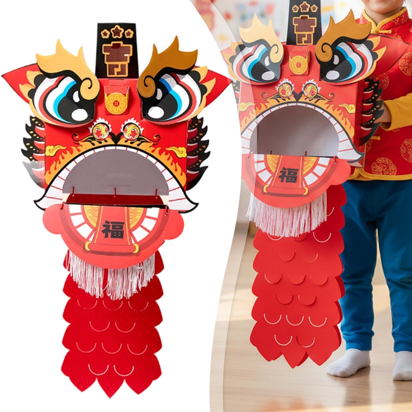 Amazon | Yotijay 中国獅子舞の DIY キット、一年中使える伝統