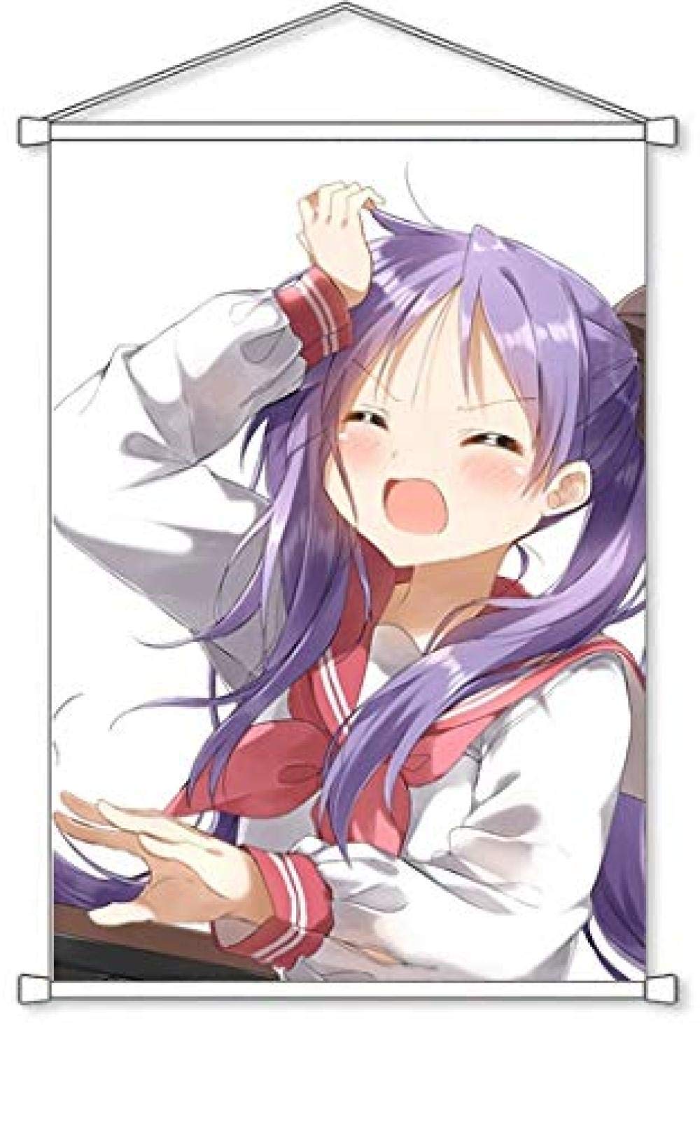 Amazon | らき☆すた ポスター 掛ける絵 巻物 軸物 アニメ 漫画 同人 アダルト エロ 爆乳 おっぱい 18禁 カスタム可能  60cm*90cm 柊かがみ ポリエステル繊維 | アニメ・萌えグッズ 通販