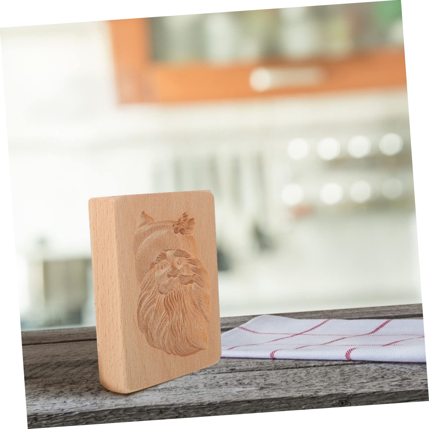 IMIKEYA 3 Stk Ausstecher Aus Holz Backen Kuchen Plätzchen Eins Keksschneider Fondant Mann Urlaub Weihnachten Grad Weihnachtsbackform Cartoon-kekse Schimmel Keksform Backzubehör