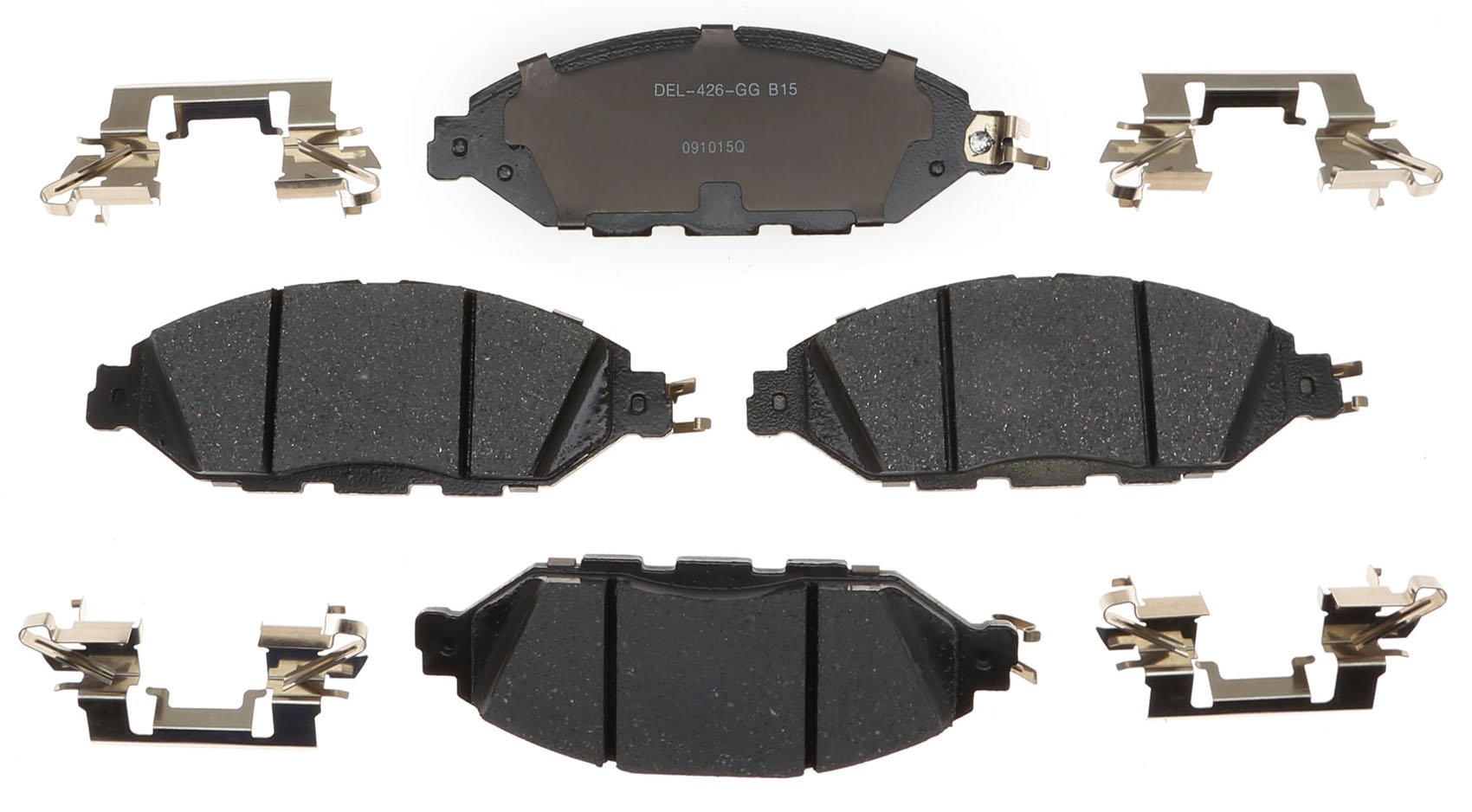 Photo 1 of ACDelco Gold 17D1649CH Ceramic Front Disc Brake Pad Set