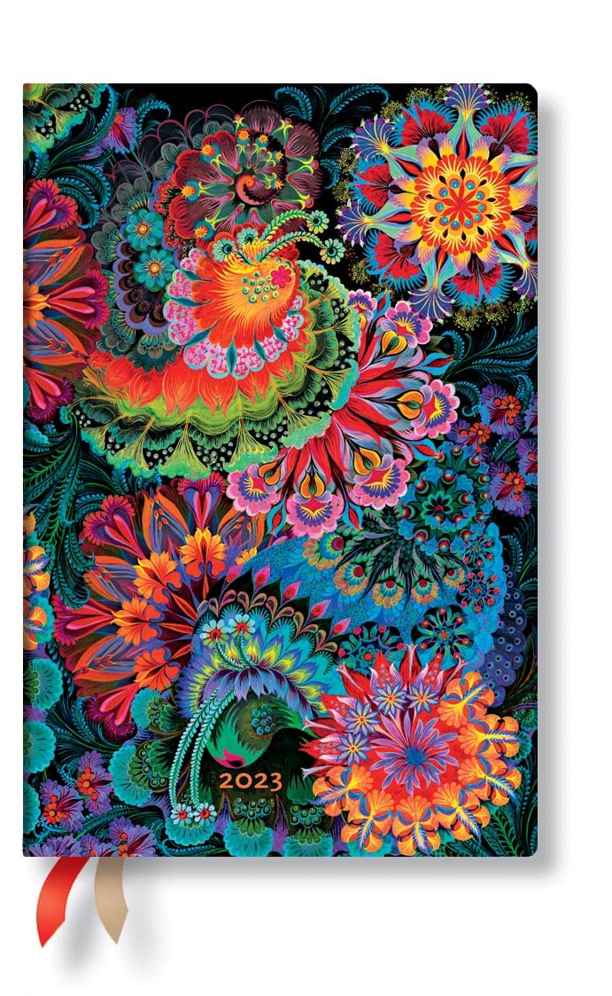 Paperblanks 12 Month Planners 2023 Moonlight | Verso | Mini (95 × 140 mm)