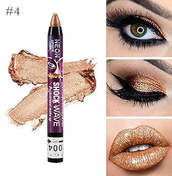 Amazon.co.jp: Boobeen 2 in 1 アイシャドウ＆リップカラークレヨン