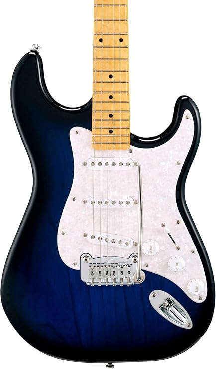 Amazon.com: G \u0026 L Tribute Legacy Guitarra Eléctrica Azul estallido,  diapasón de arce : Instrumentos Musicales
