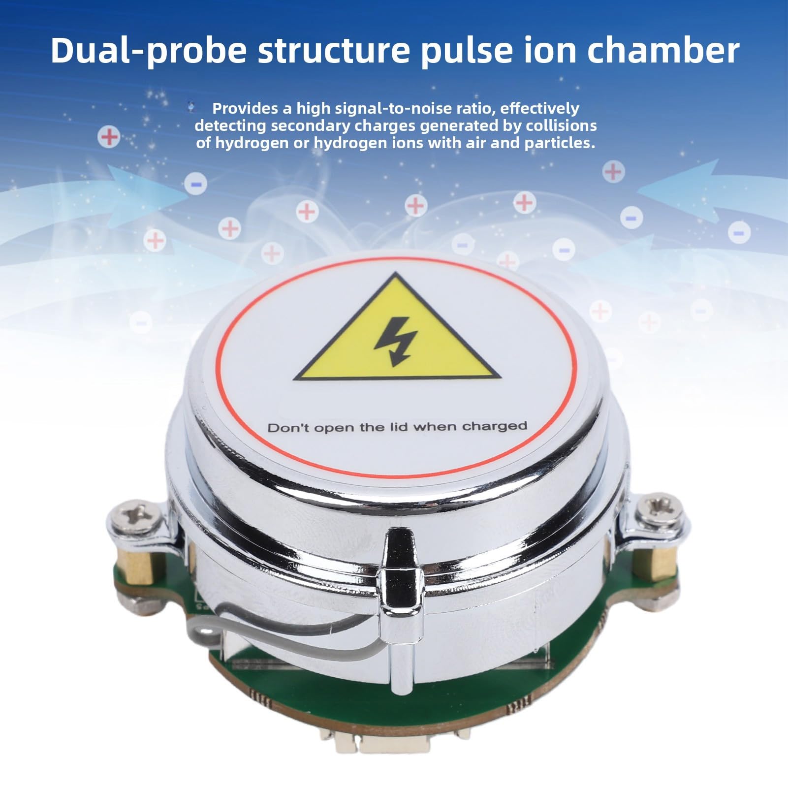 Generic Module de Capteur de Radon, Détecteur de Gaz de Radon D'intérieur, Plage 0-1000pCi/L, Faible Consommation D'énergie, Rapport Signal/Bruit élevé
