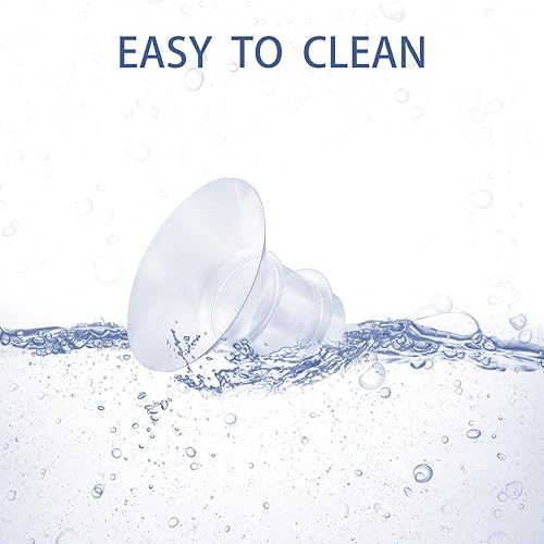 Miniatura 10 de 6 piezas de inserción de brida de 0.748 in, compatible con Momcozy S12S12proS9S9proTSRETESpectraMedelaElvieWillow 0.945 in escudos de extractor de