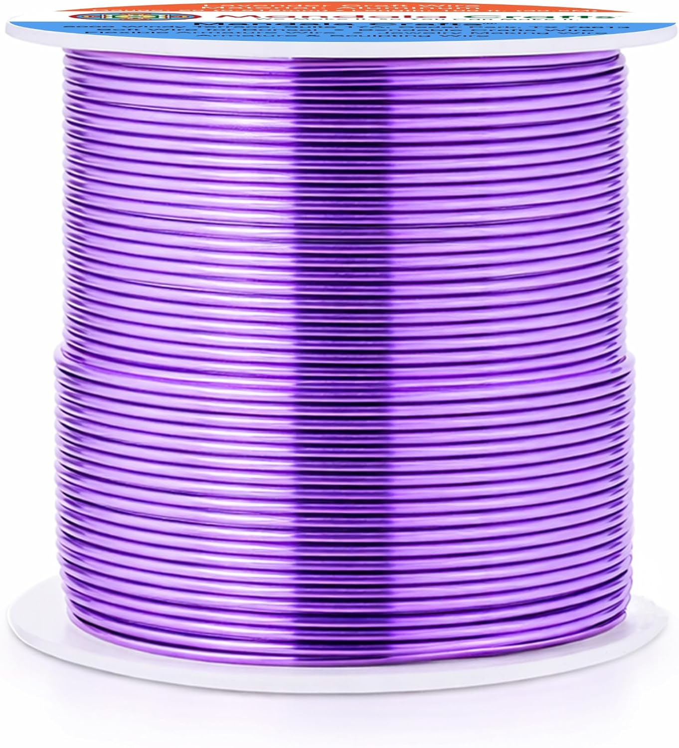 Mandala Crafts 20 Gauge Lavender Anodized Aluminum Craft Wire, 100 FT image 2