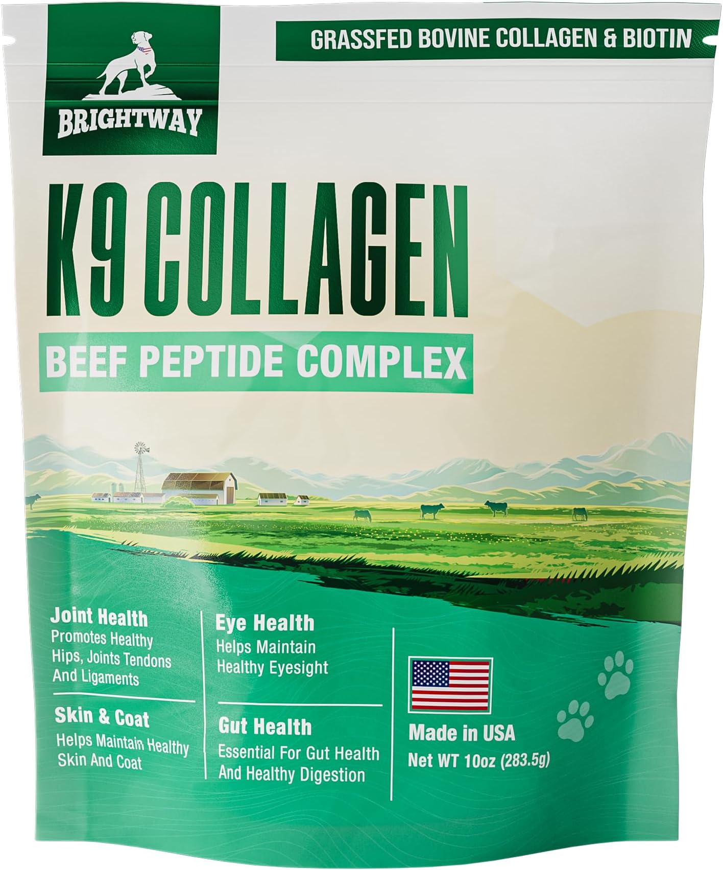 K9 Collagen PEPTIDE Complex W/BIOTIN Hip & Joint