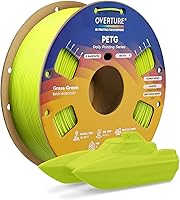 Vista 30 de Filamento de impresora 3D Overture PETG de 0.069 pulgadas con superficie de construcción 3D, bobina de 2.2 libras, precisión dimensional +/- 0.002