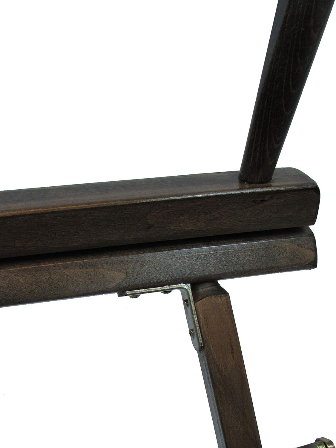 TLT Personalized Imprinted Commercial 18 Inch Table Height Walnut Frame Director's Chair - Navy