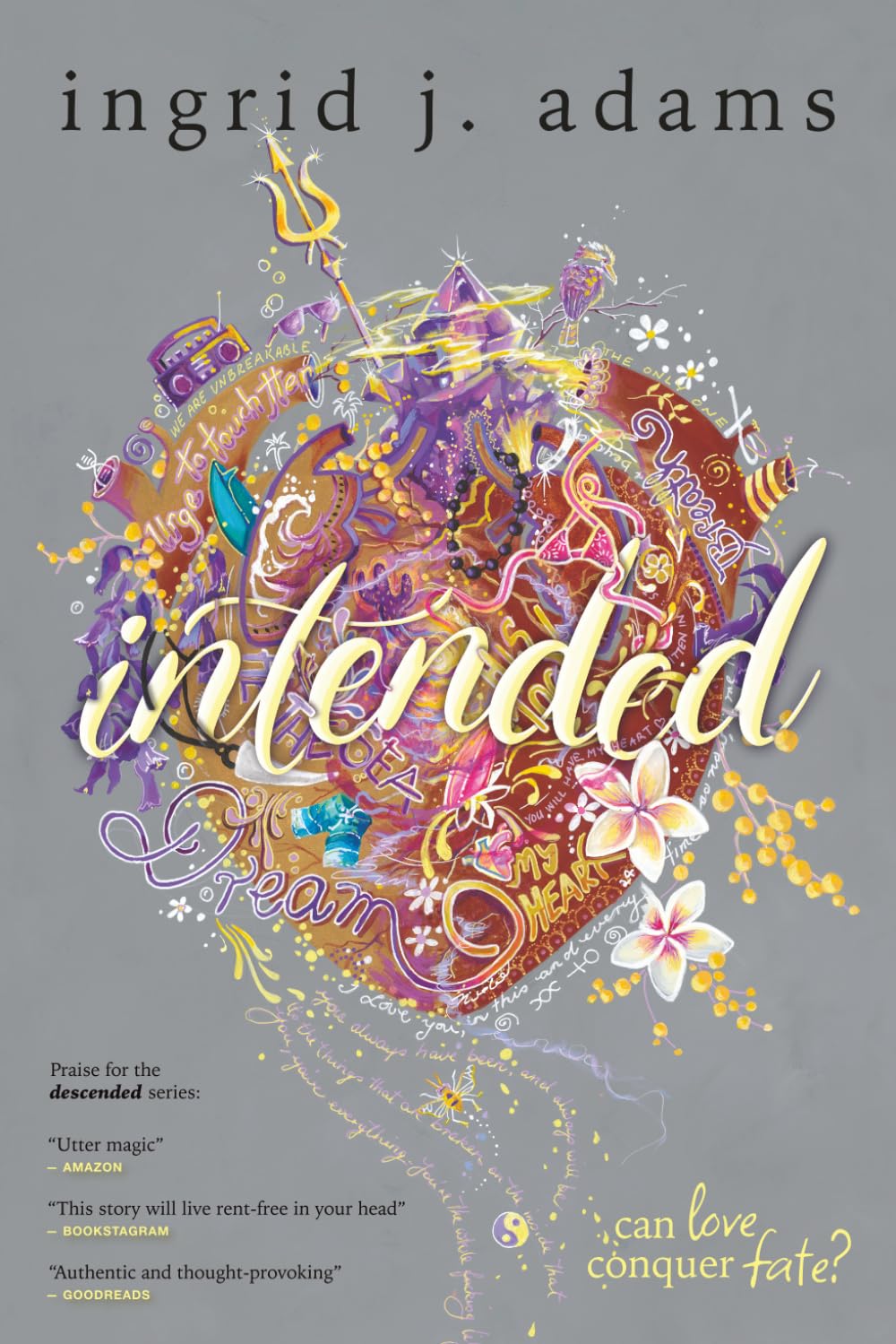 Intended Alternate Cover: Can love conquer fate? (The Descended Series Alternate Covers: A Paranormal Romance)