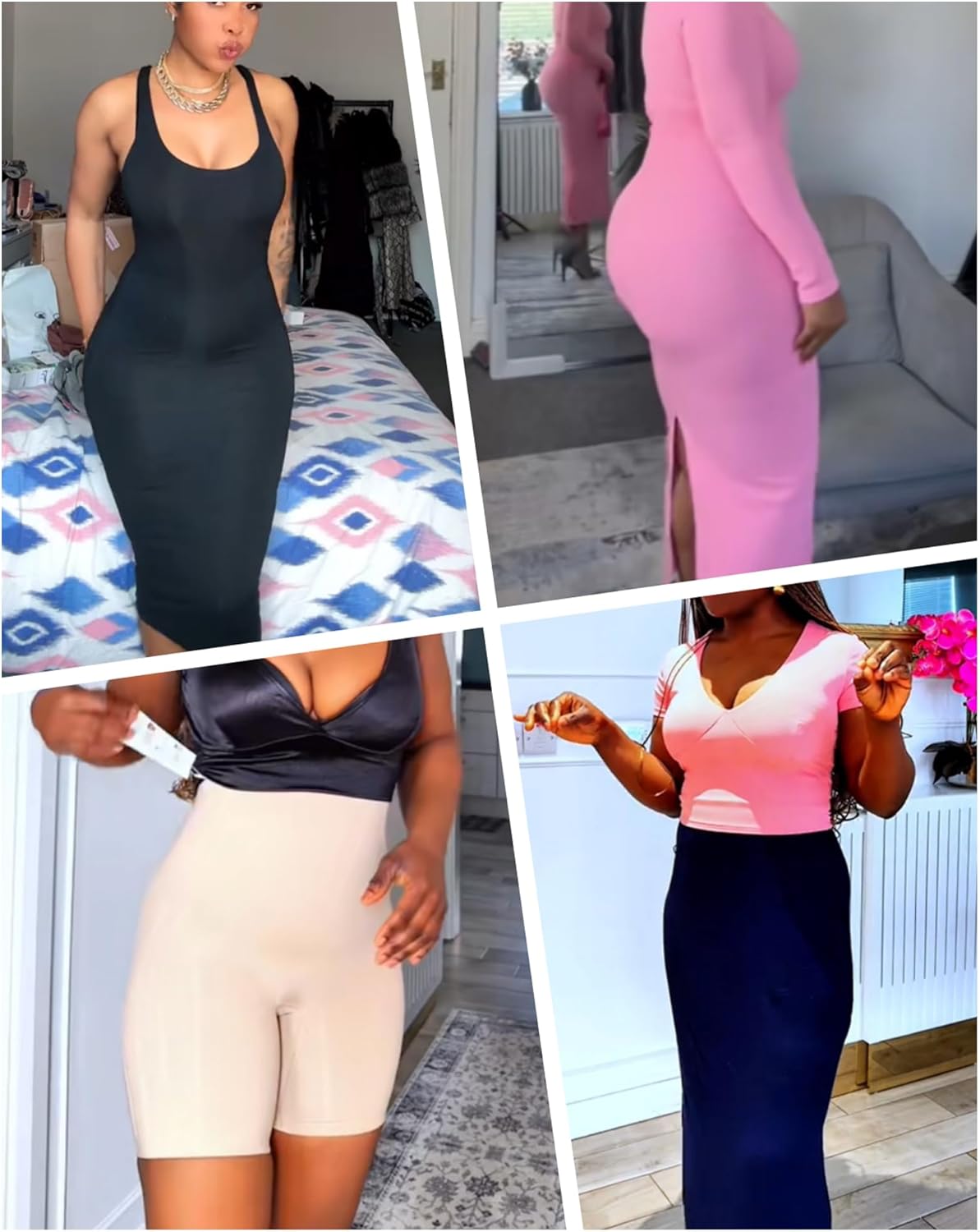 Seamless Tummy Control Shapewear for Women Butt Lifting Shorts High Waisted Panties Strapless Fajas Colombianas - Image 6