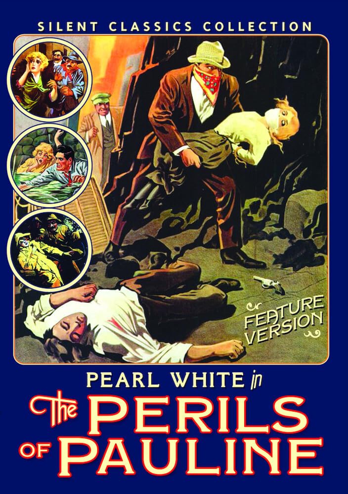 The Perils of Pauline DVD edición estadounidense para coleccionistas de cine
