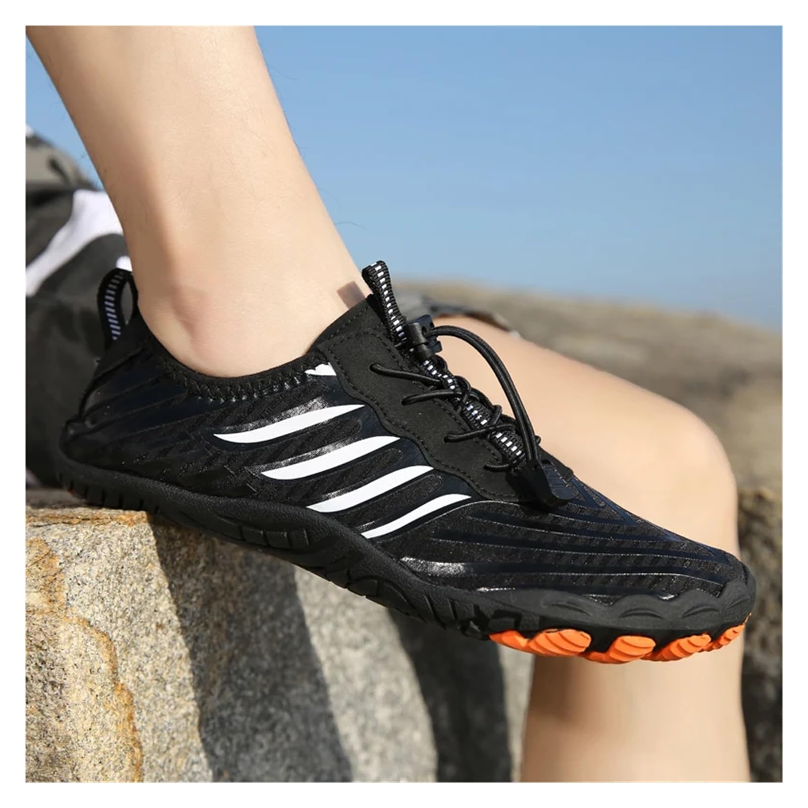 Escarpines Zapatos De Agua For Mujeres Y Hombres, Descalzos, Playa Transpirables, Calzado Deportivo Secado Rápido, Acuáticos Río Mar, Zapatillas Deporte
