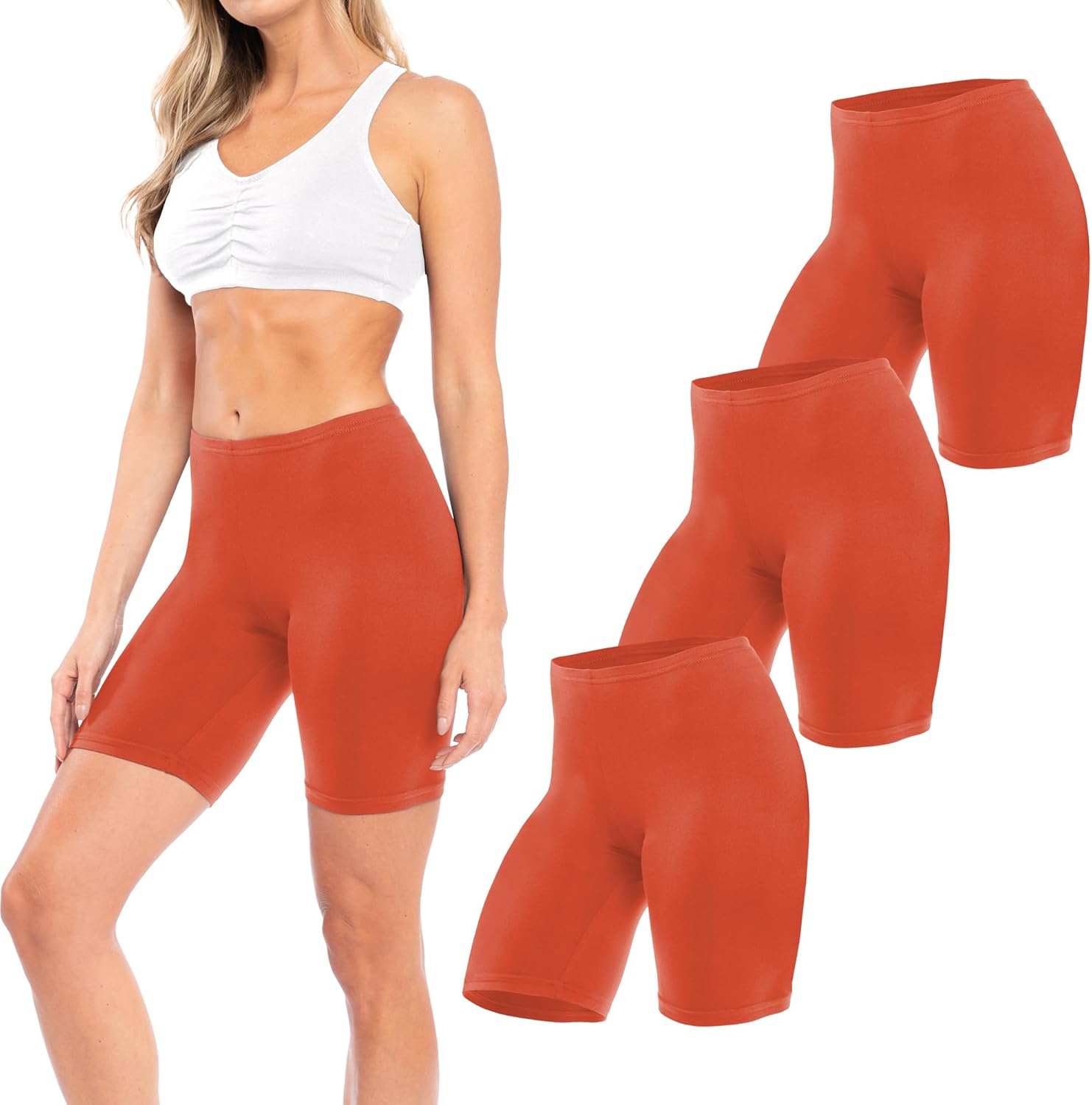 3 Pack-neon Orange