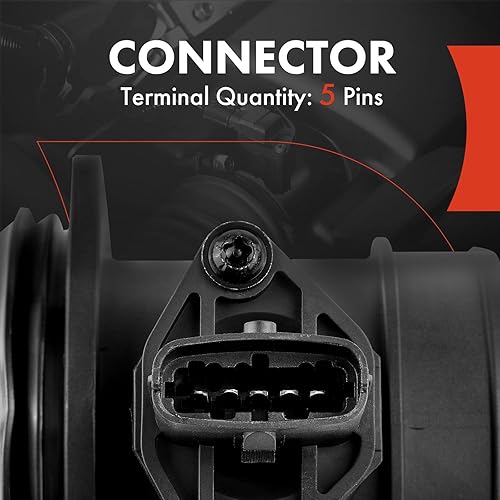 Miniatura 5 de A-Premium Conjunto de medidor de sensor de flujo de aire masivo con 5 pines se adapta a 2.3 2.4 2.5 2.9 3.0 3.2L Compatible con Cadillac CTS y